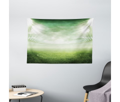 Stadium Arena Football Wide Tapestry