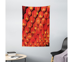 Chinese Lantern Festival Tapestry