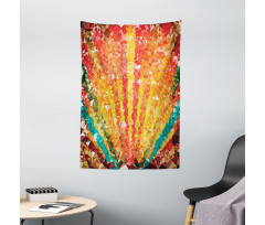 Rainbow with Diamonds Tapestry