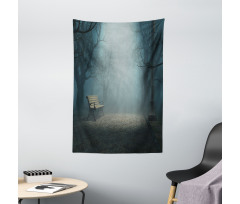 Mysterious Park Horror Tapestry