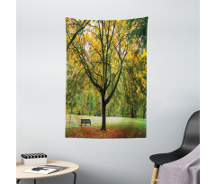 Autumn Park Leaves Nature Tapestry