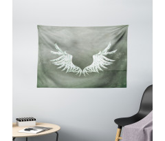 Coat of Arms Wings Wide Tapestry