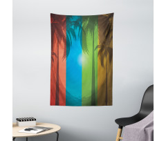 Palm Trees Bohemian Tapestry