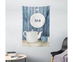 Country Cups and Pot Plate Tapestry