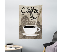 Rome Landmark Drink Cup Tapestry