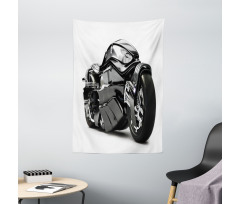 Future Ride Motorcycle Tapestry