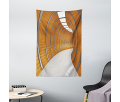 Geometric Long Tunnel Tapestry