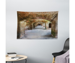 Brick Arches Dry Tortugas Wide Tapestry