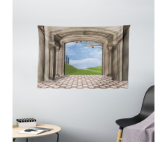 Classic Architectural Wide Tapestry