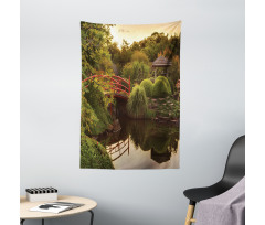 Garden Asia Peace Tapestry