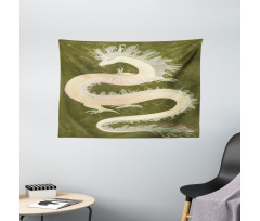 Chinese Dragon Eastern Wide Tapestry