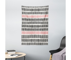 Geometric Lines Tapestry