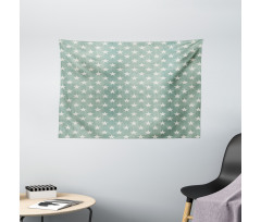 Classic Style Stars Wide Tapestry