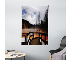 Hot Spring Scenery Tapestry