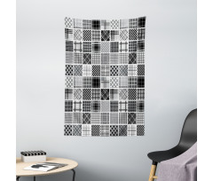 Plaid Patchwork Retro Tapestry