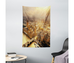 London Aerial Scenery Tapestry