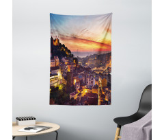 Cityscape of Lisbon Tapestry