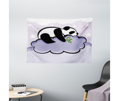 Sleeping Panda on Cloud Wide Tapestry