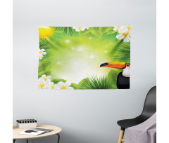 Exotic Jungle Wide Tapestry