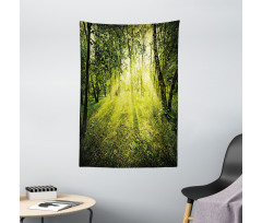 Scenic Morning in Nature Tapestry