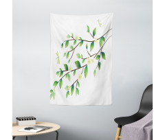 Flower and Dragonflies Tapestry