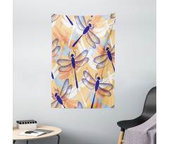 Dragonfly Pattern Boho Tapestry