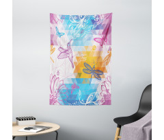 Butterflies Dragonflies Tapestry