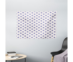USA Flag Star Nation Wide Tapestry