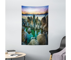 Californian Coastline Tapestry