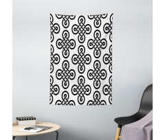 Old-Fashion Knot Motifs Tapestry