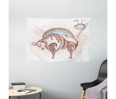 Taurus Astrology Wide Tapestry