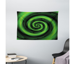 Abstract Spirals Wide Tapestry