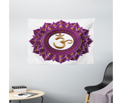 Chakra Mandala Wide Tapestry