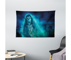 Gothic Ghost Wide Tapestry