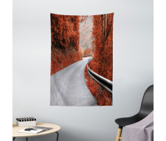 Dreamy Road Travel Theme Tapestry