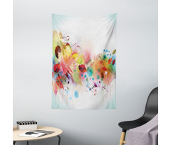 Psychedelic Autumn Season Tapestry