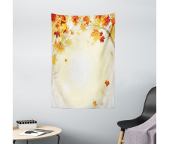 Autumn Leaves and Tree Tapestry