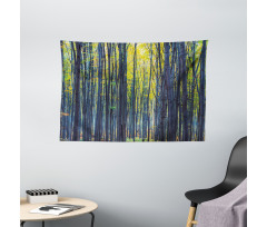 Autumn Woodland Nature Wide Tapestry