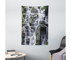 Stream on Rock Nature Tapestry