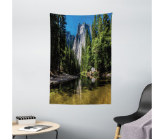 Granite Cliff River Tapestry