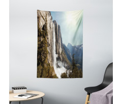 Yosemite Falls Mountain Tapestry