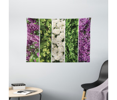 Blooming Bouquet Romance Wide Tapestry