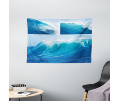 Giant Sea Ocean Waves Wide Tapestry