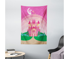 Fairytale Castle Princess Tapestry