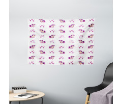 Horse Little Pony Unicorn Wide Tapestry