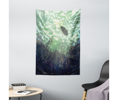 Underwater World Art Tapestry