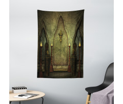 Fantasy Spooky Skull Tapestry