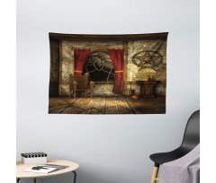 Medieval Room Chamber Wide Tapestry