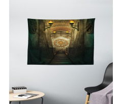 Medieval Secret Passage Wide Tapestry