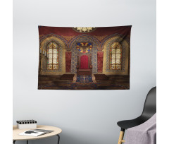 Medieval Palace Wide Tapestry